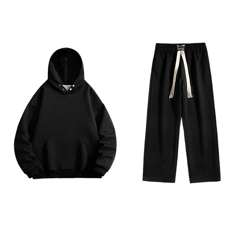 Unisex Pullover Sweatshirt & Jogger Pants