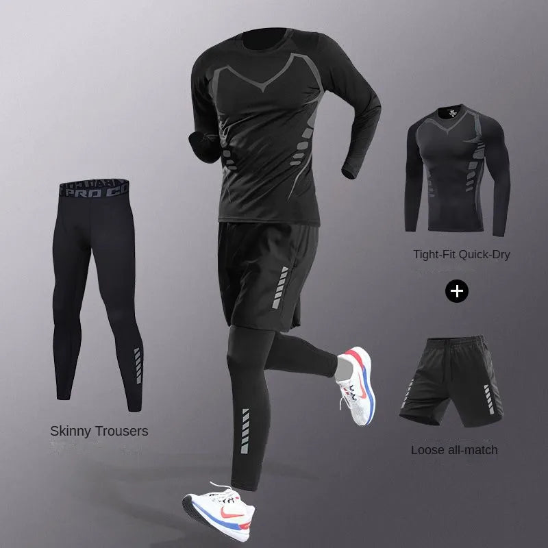 Quick-Dry Tracksuit Set – Running