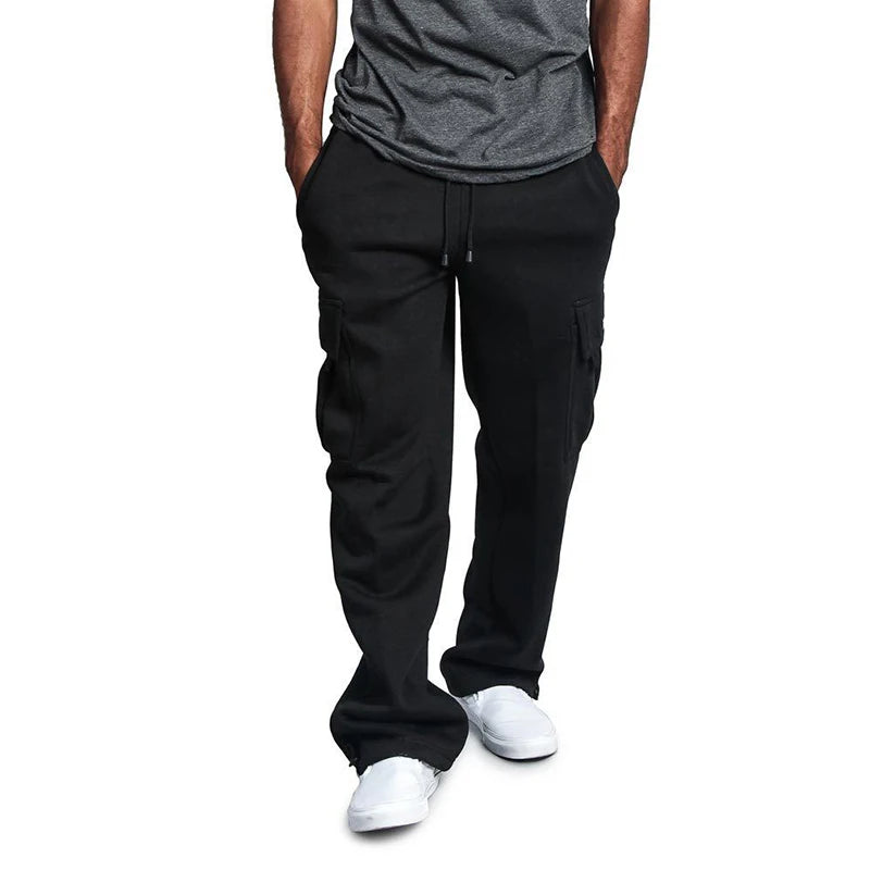 Drawstring Straight Fit Sweatpants