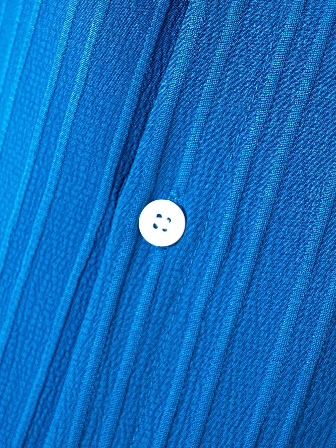 2025 Summer New Men's quick-drying Shirts Striped Jacquard Shirt Breathable Casual Comfortable Stylish Casual Short-Sleeved Top