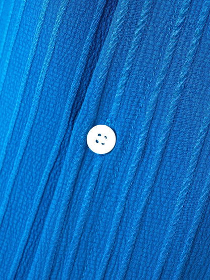 2025 Summer New Men's quick-drying Shirts Striped Jacquard Shirt Breathable Casual Comfortable Stylish Casual Short-Sleeved Top