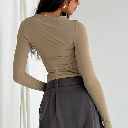 Slim Fit Long Sleeve T-Shirt