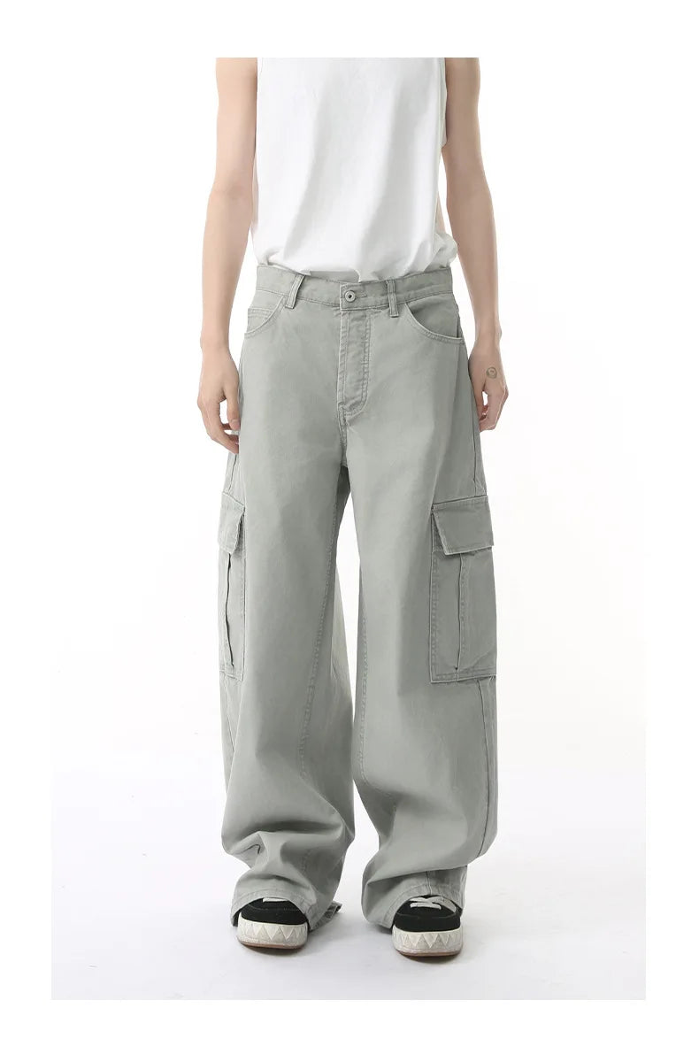 Streetwear Denim Two-Piece Set