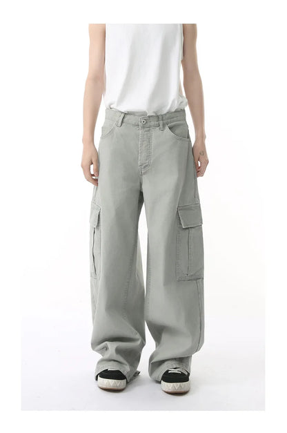 Streetwear Denim Two-Piece Set