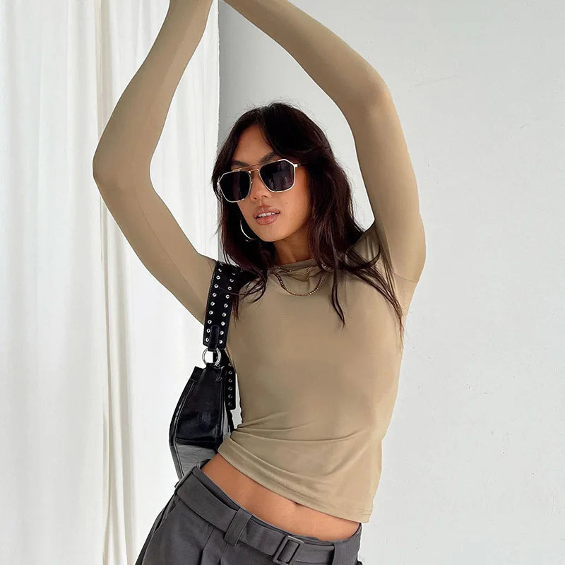 Slim Fit Long Sleeve T-Shirt