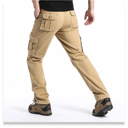Casual Large Pocket Loose Pants