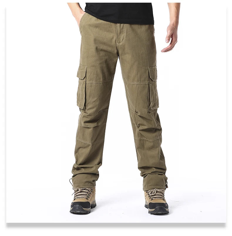 Casual Large Pocket Loose Pants