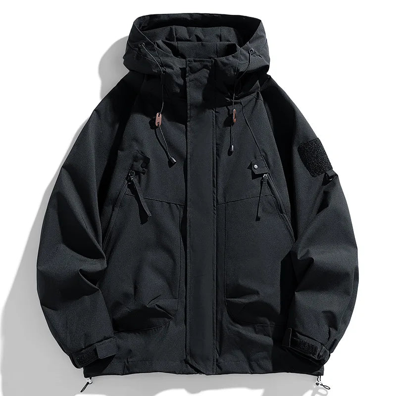 Windbreakers Hooded Zipper Jacket