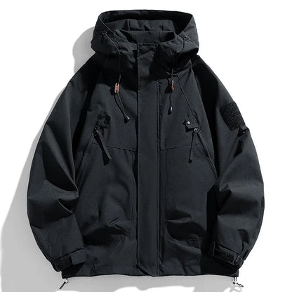 Windbreakers Hooded Zipper Jacket