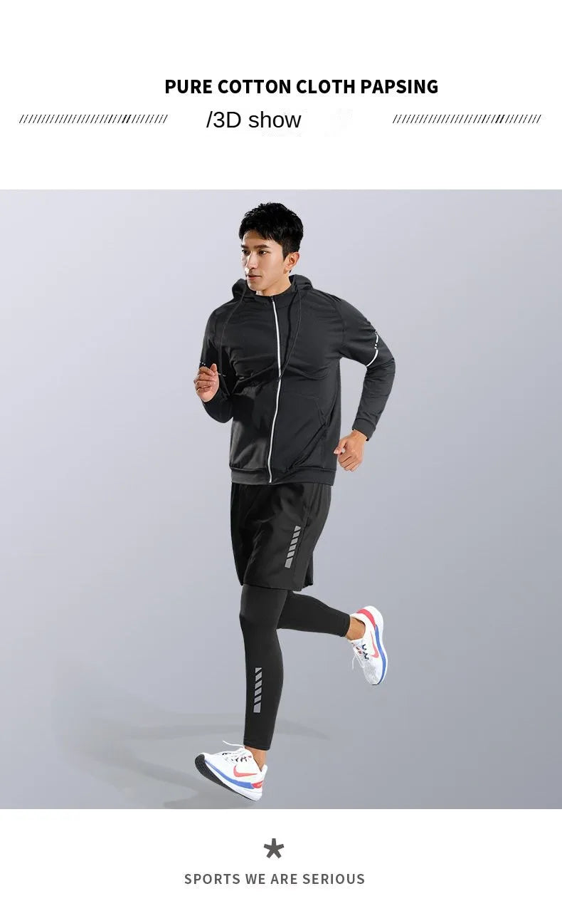 Quick-Dry Tracksuit Set – Running