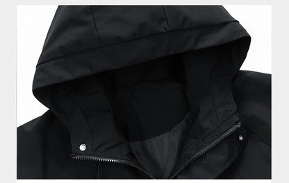Windbreakers Hooded Zipper Jacket
