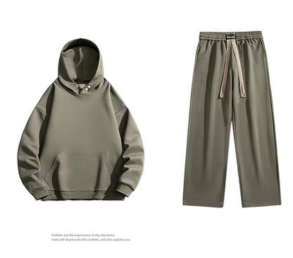 Unisex Pullover Sweatshirt & Jogger Pants