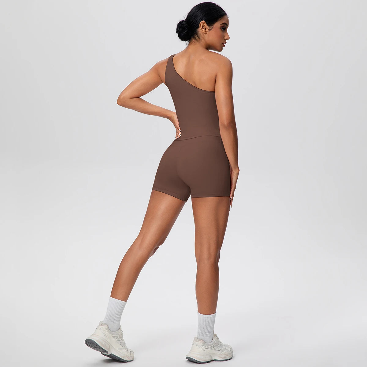 The Sculpt One-Shoulder Set