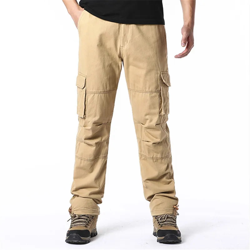Casual Large Pocket Loose Pants