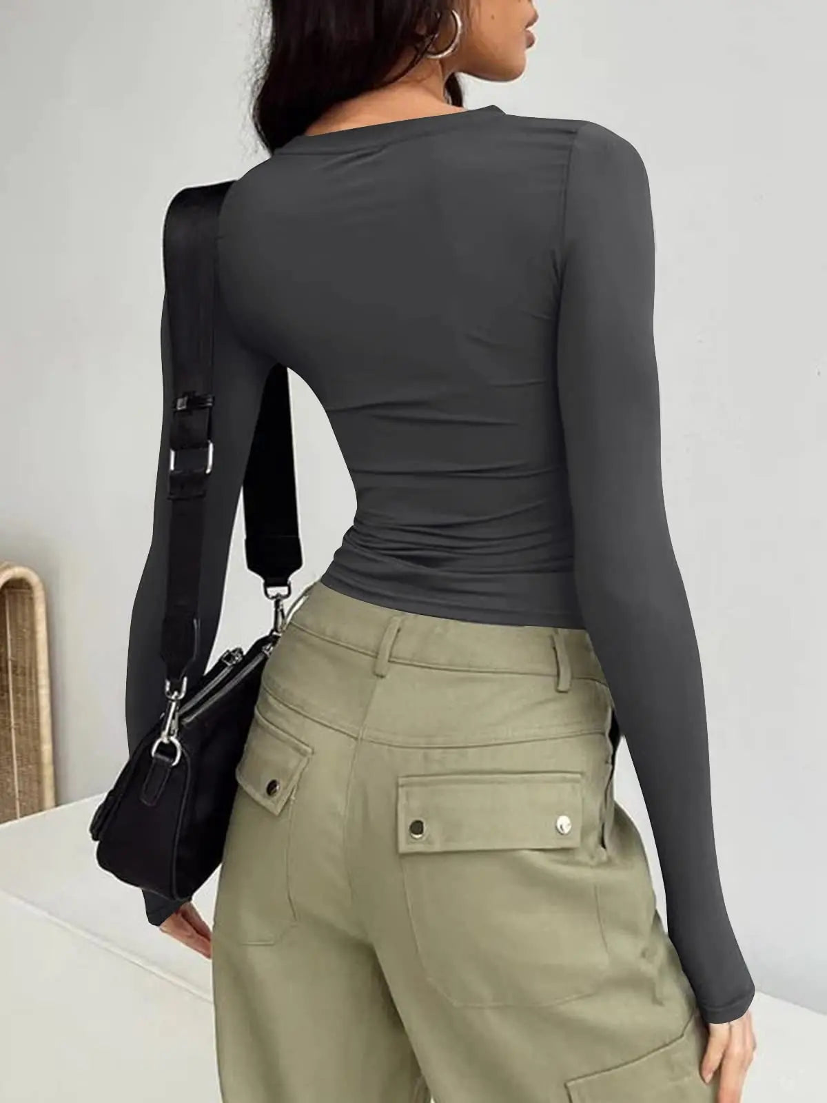 Slim Fit Long Sleeve T-Shirt