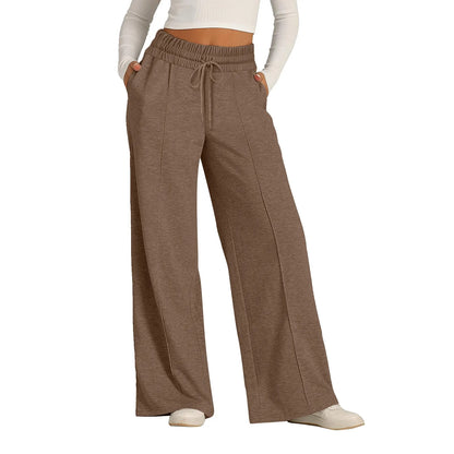 Wide Leg Fleece Joggers