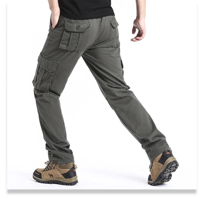 Casual Large Pocket Loose Pants
