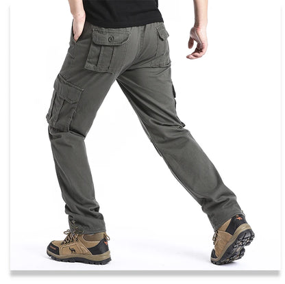 Casual Large Pocket Loose Pants