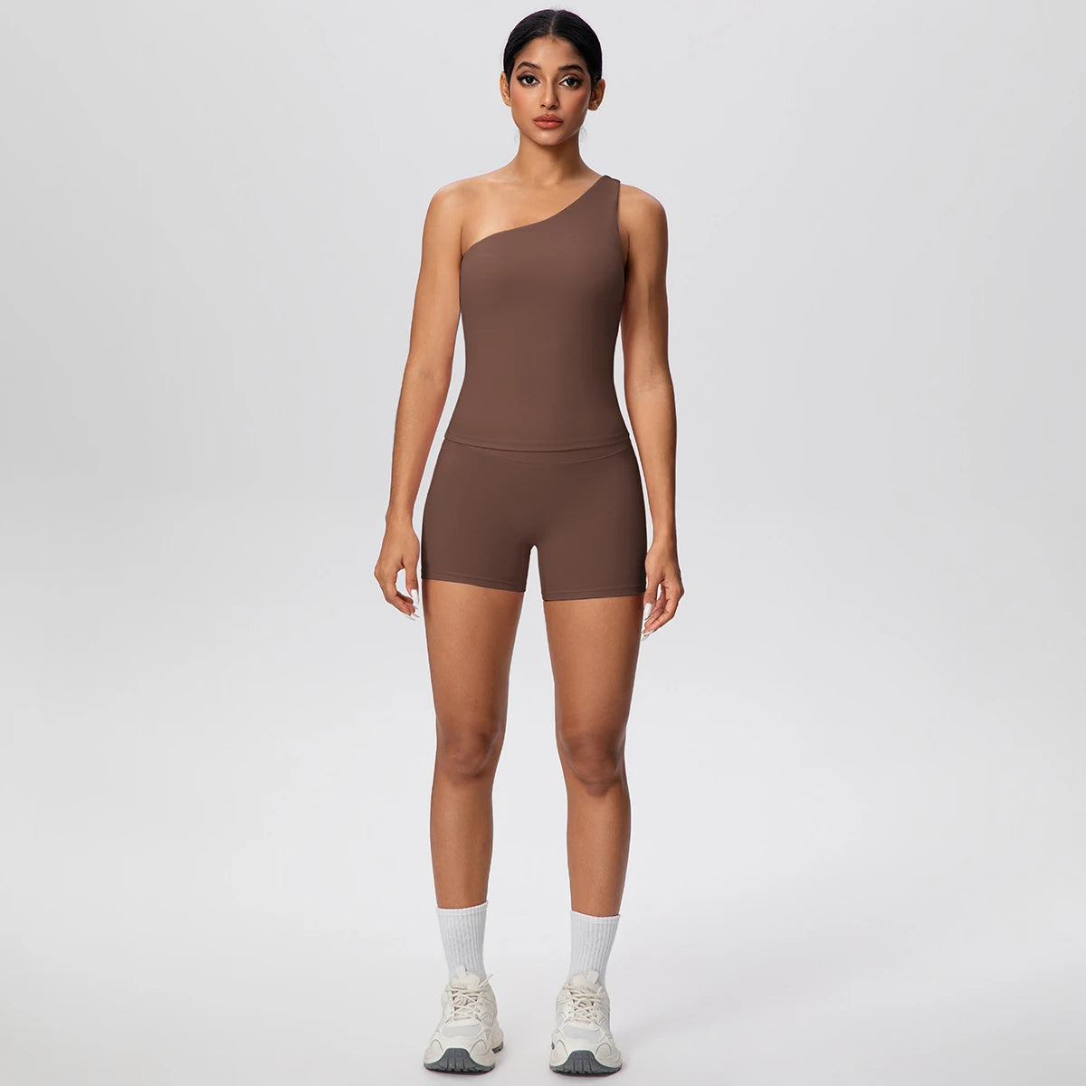 The Sculpt One-Shoulder Set