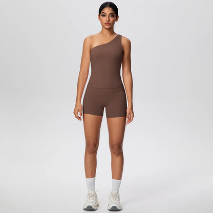 One Shoulder Sculpt Workout Set