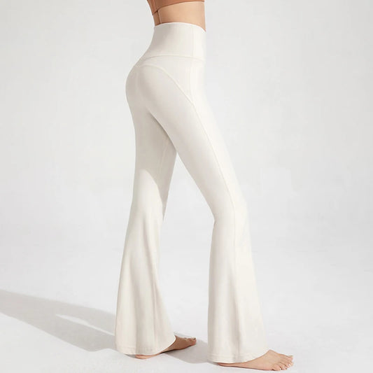 High-Waist Flared Yoga Pants