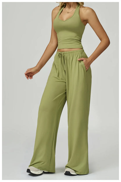 Women Yoga Set 2/3PCS Sportswear Push Up Workout Clothes Athletic Wear Gym Legging Fitness Bra Crop Top Long Sleeve Sports Suits