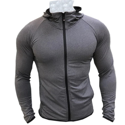 Hooded Zipper Jacket