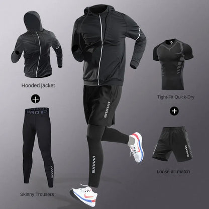 Quick-Dry Tracksuit Set – Running