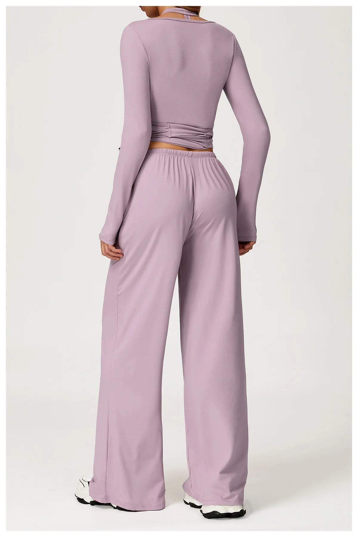 Women Yoga Set 2/3PCS Sportswear Push Up Workout Clothes Athletic Wear Gym Legging Fitness Bra Crop Top Long Sleeve Sports Suits