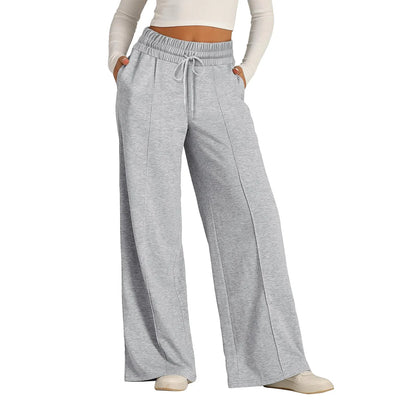 Wide Leg Fleece Joggers