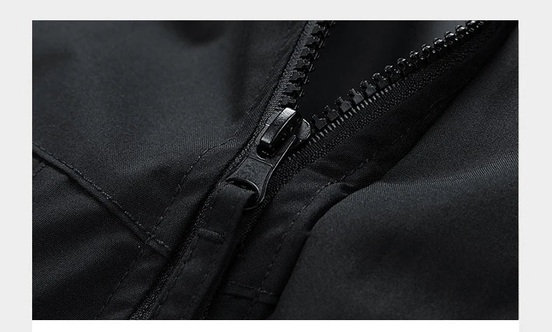 Windbreakers Hooded Zipper Jacket