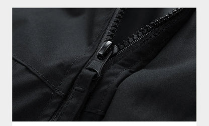 Windbreakers Hooded Zipper Jacket