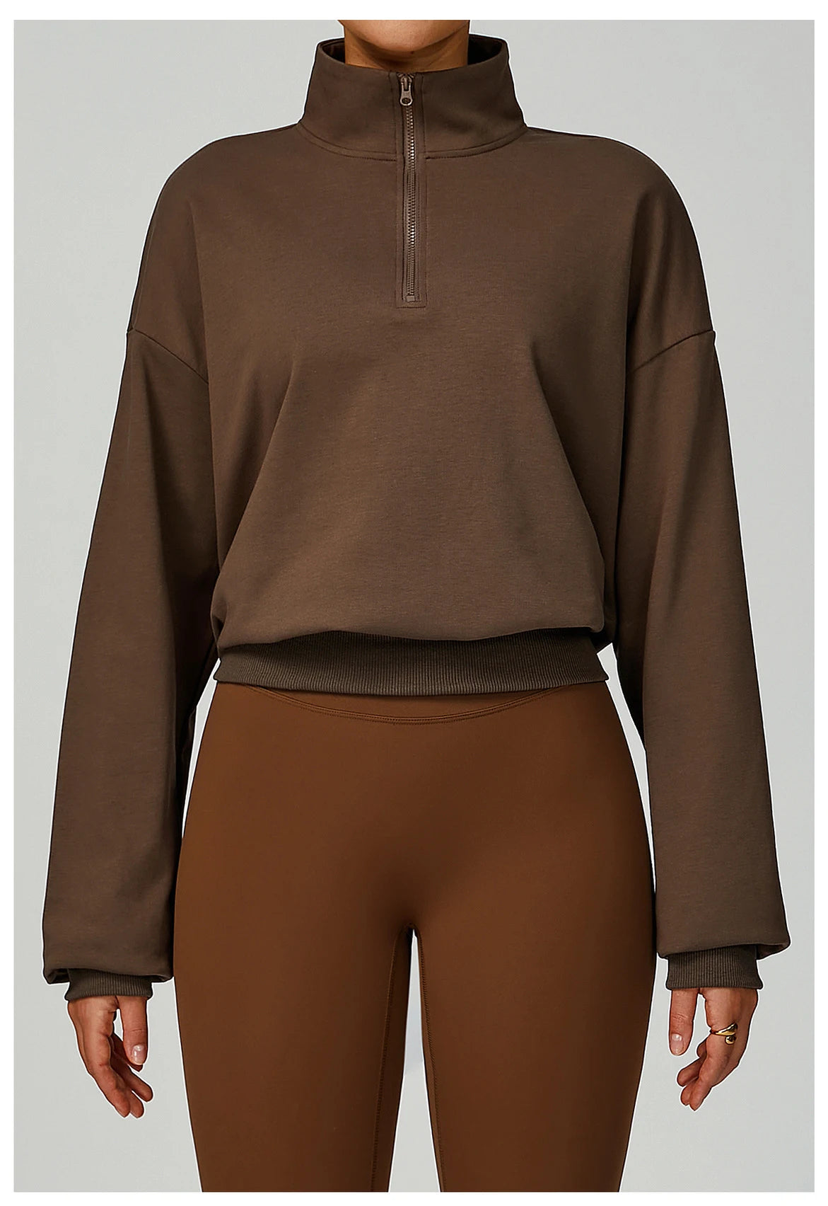 Women’s Zipper Yoga Jacket – Long Sleeve Gym Fitness Top, Running, Workout, Windproof Sportswear