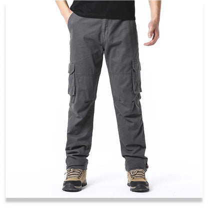 Casual Large Pocket Loose Pants