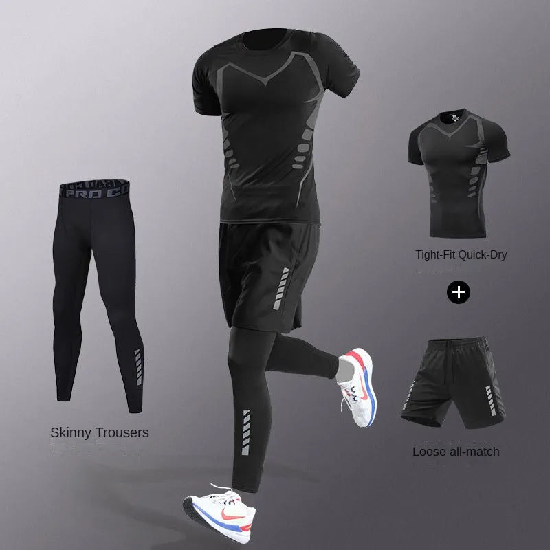 Quick-Dry Tracksuit Set – Running