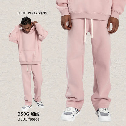 Fleece Lined Hoodie & Jogger Tracksuit Set