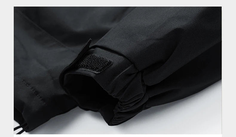 Windbreakers Hooded Zipper Jacket