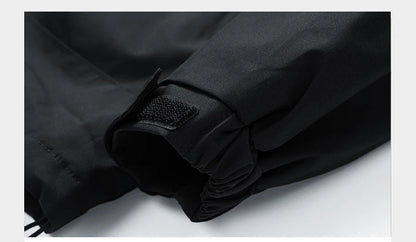 Windbreakers Hooded Zipper Jacket