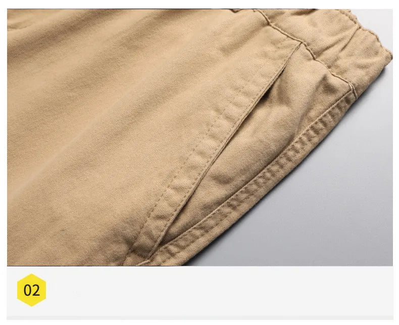 Casual Large Pocket Loose Pants