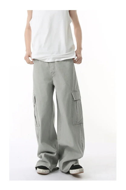 Streetwear Denim Two-Piece Set