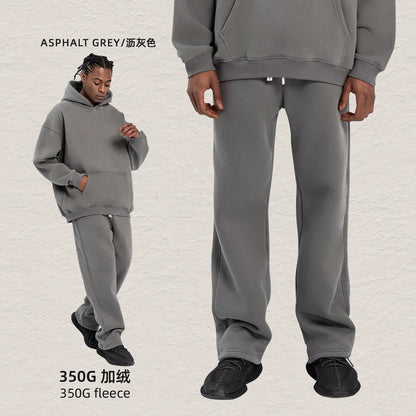 Fleece Lined Hoodie & Jogger Tracksuit Set