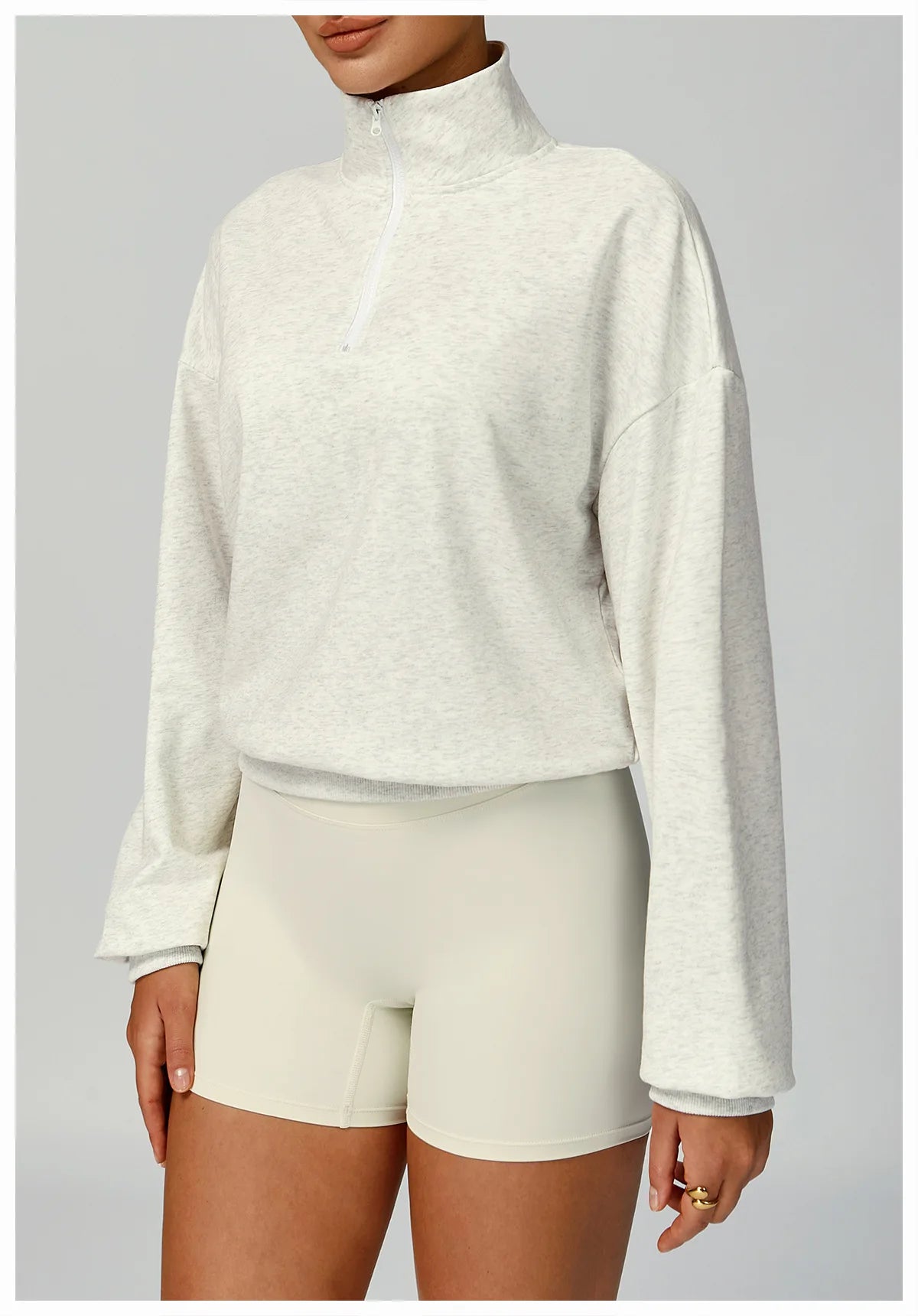 Women’s Zipper Yoga Jacket – Long Sleeve Gym Fitness Top, Running, Workout, Windproof Sportswear