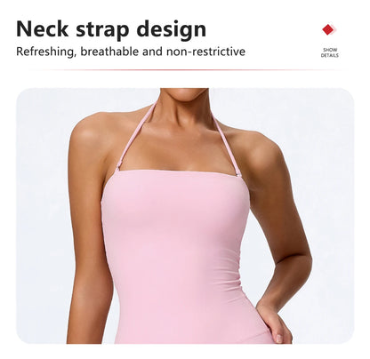Sleeveless Backless Yoga Jumpsuit