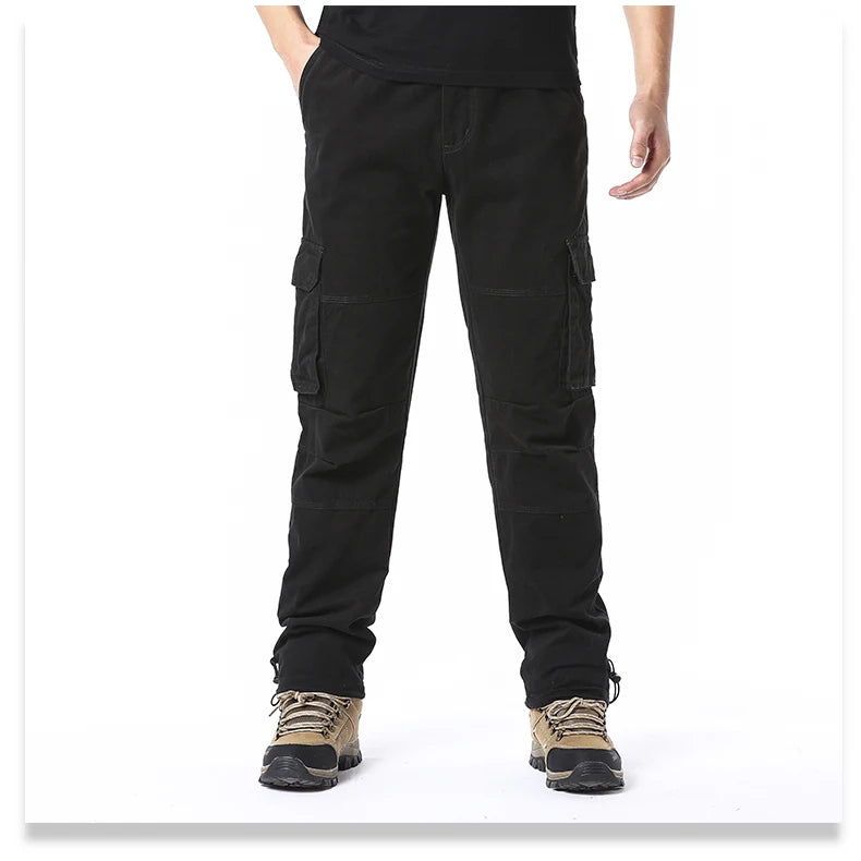 Casual Large Pocket Loose Pants