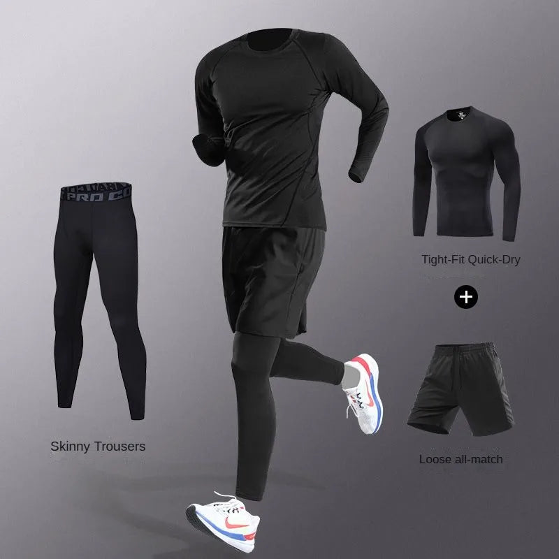 Quick-Dry Tracksuit Set – Running