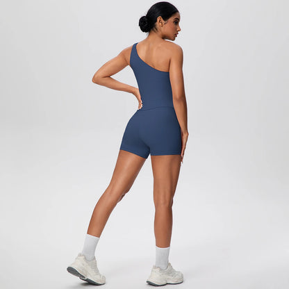 The Sculpt One-Shoulder Set