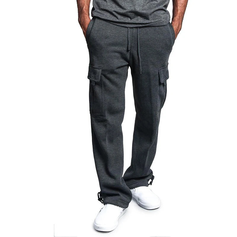 Drawstring Straight Fit Sweatpants