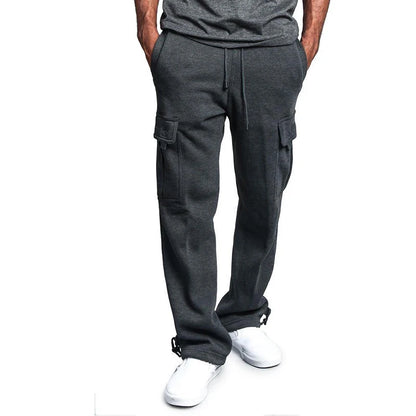 Drawstring Straight Fit Sweatpants