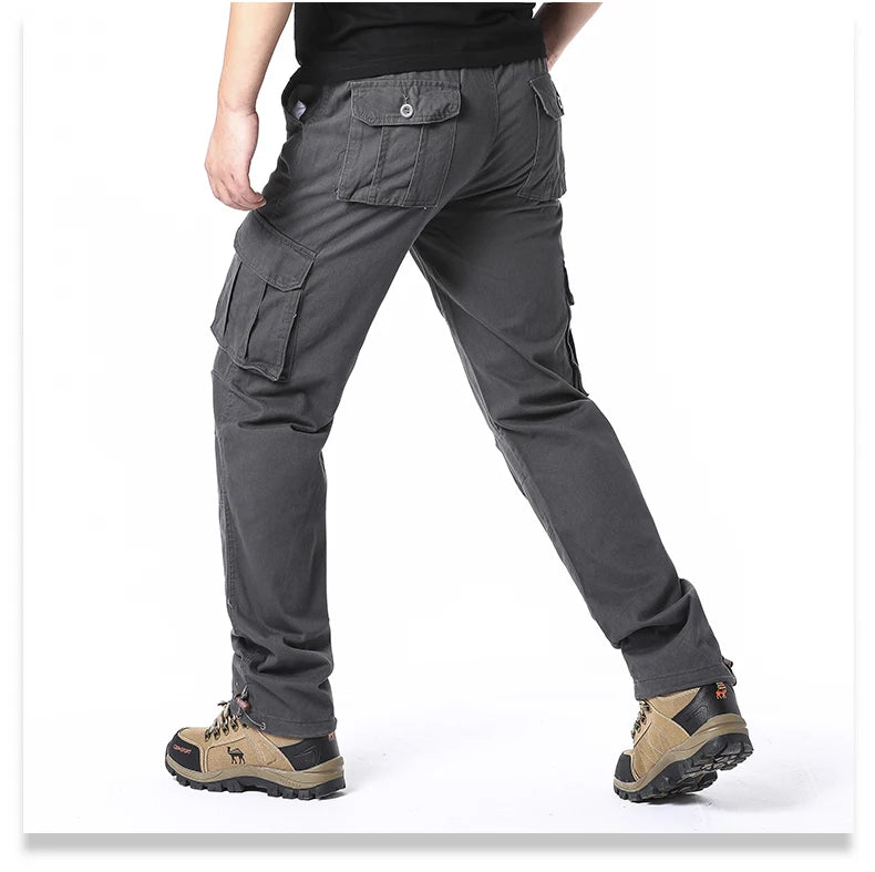 Casual Large Pocket Loose Pants