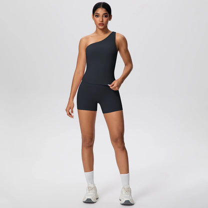 One Shoulder Sculpt Workout Set